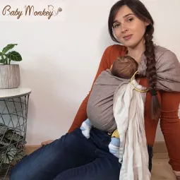 Ring sling für Baby und Kinder