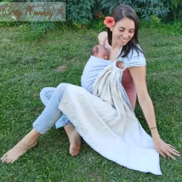 Ring sling pour bébé et enfant