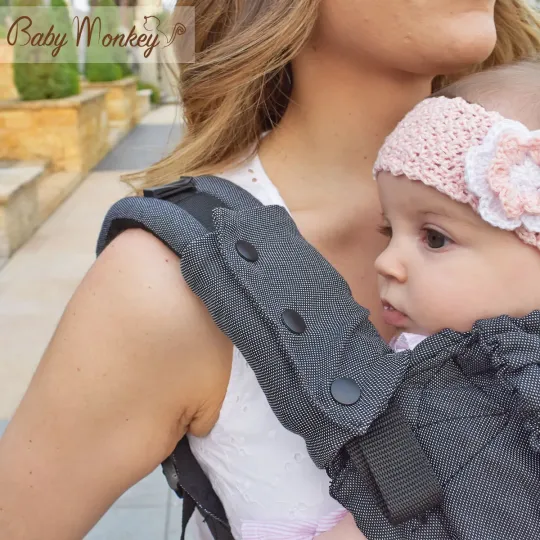 Solid Color - Protège Bretelles pour porte-bébé et ceinture de