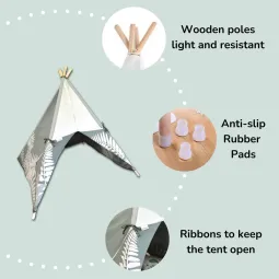 Dino - Set Tenda indiano Teepee