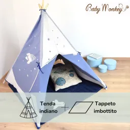 Space - Set Tenda indiano Teepee