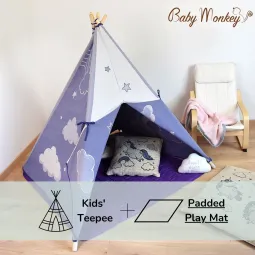 Unicorns - Teepee indian Tent Set