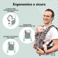 LittleMonkey | Regolo Mochila Portabebés Ergonómica