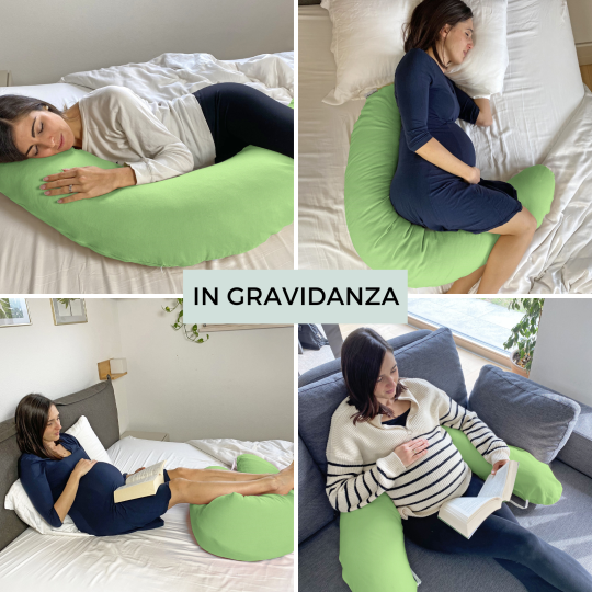 Pregnancy & Nursing Pillow - Light green