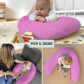 Pregnancy & Nursing Pillow - Willow Fucsia