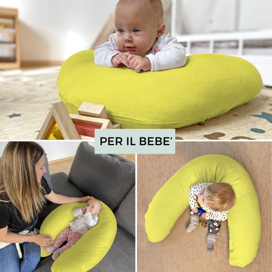 Pregnancy & Nursing Pillow - Yellow