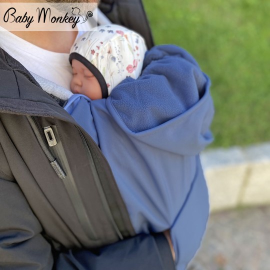 Cover Babywearing Mezza Stagione - Nero