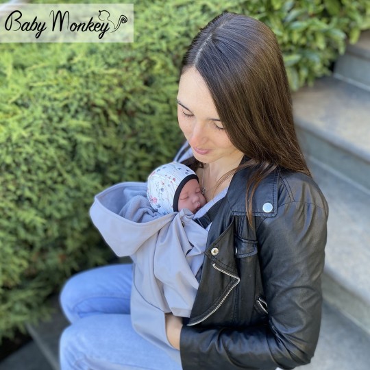 Winter Cover Babywearing - Green/Willow