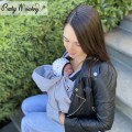 Winter Cover Babywearing - Green/Willow