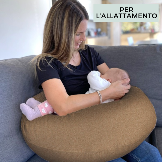 Pregnancy & Nursing Pillow - Brown