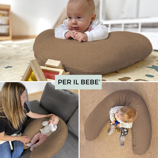 Pregnancy & Nursing Pillow - Brown