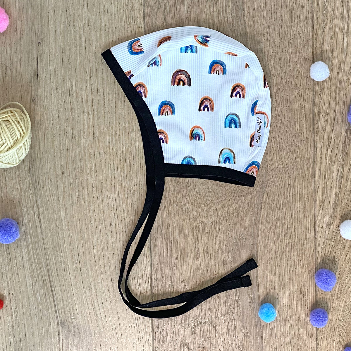 Bonnet bébé en jersey de coton