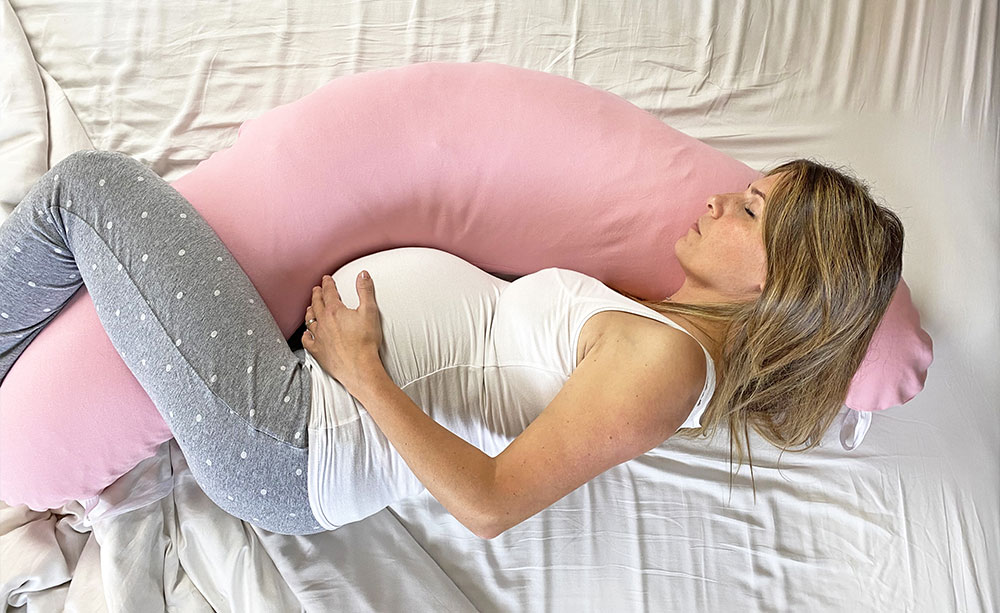 MUM FIRST Cuscino da gravidanza MONA, per dormire, per tutto il corpo a  forma di U, fodera, supporto maternità, fibre in silicone, Cuscino da  riposo, Sogo24 - Beddog
