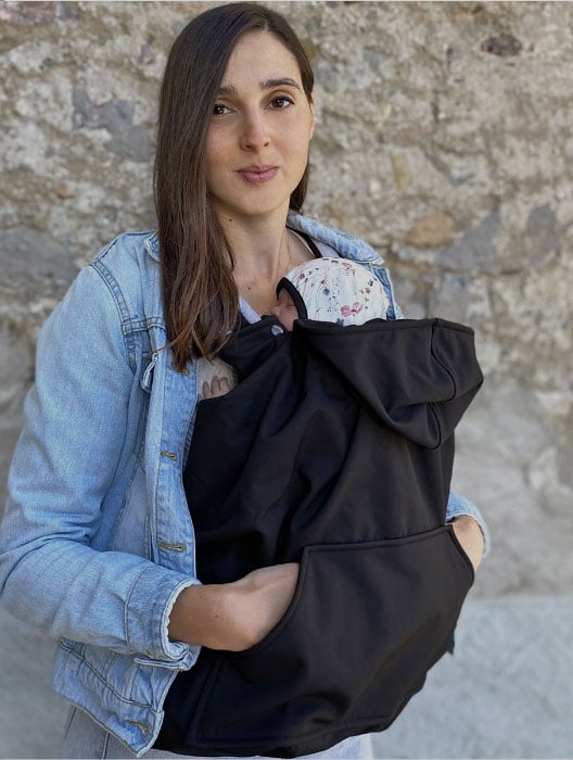 Cover babywearing primaverile